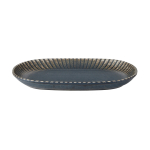 ACADEMY FUSION FLINT OVAL PLATTER 28 X 18CM