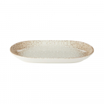 ACADEMY FUSION SCORCHED OVAL PLATTER 28 X 18CM
