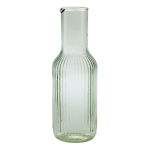 WATER CARAFE & TUMBLERS GREEN DECANTER 800ML
