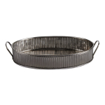 ANTIQUE SILVER RANGE SERVING TRAY ANTIQUE SILVER 31CM