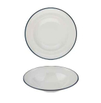 MODEST NAVY PASTA PLATE 28CM /  11" 560ML / 19.75OZ