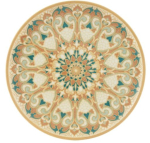 KASBAH FLAT PLATE 16CM