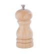 4.5"NATURAL RUBBER WOOD SALT MILL