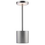 TEMPO GREY TABLE LAMP 26CM/10"