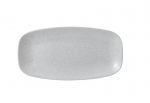 DUDSON EVO ORIGINS FAWN WHITE OBLONG PLATE 11.7X6"