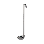 LADLE S/S 6OZ/177ML 9.5CM DIA
