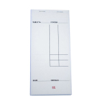 DUPLICATE ORDERPAD WITH CARBON 95 X 203MM