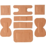 FABRIC ASSORTED PLASTERS X100