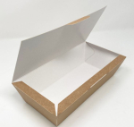 MEDIUM FISH AND CHIP BOX KRAFT 250 X 125 X 60MM