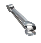 STAINLESS STEEL SERVING TONGS 8"