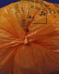 70LTR ORANGE CLINICAL WASTE BAG MD 360 X 711 X 990