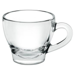 DPS BORGONOVO TAZA ISCHIA GLASS CAPPUCCINO CUP 6.3OZ/180ML