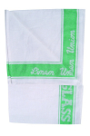 UNION GLASS CLOTH GREEN X 10