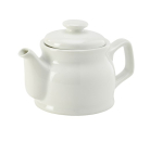 GENWARE PORCELAIN WHITE TEAPOT 15.8OZ