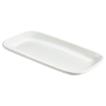 GENWARE WHITE PORCELAIN RECTANGULAR PLATE 11.6X5.9"