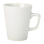GENWARE PORCELAIN WHITE LATTE MUG 14OZ
