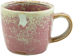 GENWARE TERRA PORCELAIN ROSE ESPRESSO CUP 3OZ