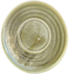 GENWARE TERRA PORCELAIN MATT GREY SAUCER 4.7"