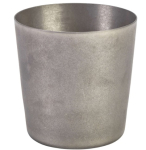 VINTAGE STAINLESS STEEL SERVING CUP 8.5X8.5CM 42CL X12