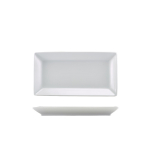 GENWARE WHITE PORCELAIN RECT DISH 25.4X13.5CM/10X5.25"