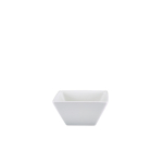 GENWARE WHITE PORCELAIN SQUARE BOWL 12.8CM/5"