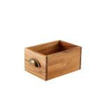 GENWARE ACACIA WOOD DISPLAY DRAWER 21.5 X 15 X 11CM