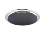 GENWARE STNLESS STEEL TRAY 14" ROUND NON SLIP