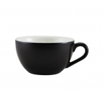 ROYAL GENWARE BOWL SHAPED CUP 34CL X6 MATT BLACK 322134MBK