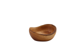 GENWARE OLIVE WOOD RUSTIC BOWL 13CM