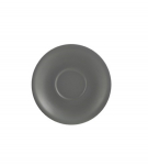 GENWARE PORCELAIN MATT GREY SAUCER 13.5CM X6 182113MG