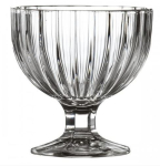 GENWARE GLASSWARE FLAMENGO ICE CREAM DISH 9.5OZ/270ML