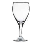 LIBBEY TEARDROP GOBLET GLASS 12.3OZ/350ML LINED 250ML CE
