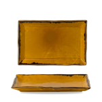 DUDSON HARVEST MUSTARD RECTANGULAR TRAY 13.6X9.2"