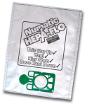 15 Litre Vacuum BAGS With HEPA-FLO