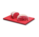 HIGH DENSITY CHOPPING BOARD RED 610 X 440 X 20MM