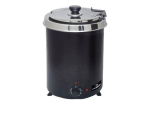 CHEFMASTER 6LTR SOUP KETTLE BLACK
