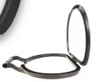 345MM POLYPROPYLENE BAG HOOP RECYCLED BLACK