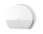 TORK JUMBO TOILET ROLL PLASTIC DISPENSER WHITE