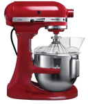 KITCHENAID MIXER K5 RED 4.8LTR 1 BOWL