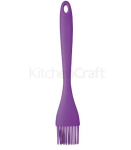 KITCHEN CRAFT COLOURWORKS SILICONE PASTRY BRUSH PURPLE