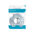 KITCHENCRAFT ALUMINIUM LARGE SINK STRAINER 135MM
