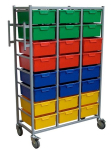 KARRI CART 24 TRAYS WITH HANGING RAIL