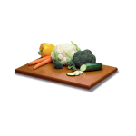 PREPARA HIGH DENSITY CHOPPING BOARD BROWN 25X300X450MM