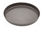 CARBON STEEL NON STICK QUICHE TIN FLUTED 29CM