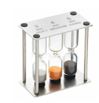 MASTERCLASS STAINLESS STEEL PROFESSIONAL TRIPLE SAND TIMER