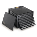 EXCALIBUR 9 TRAY BLACK DEHYDRATOR WITH TIMER 4926TB