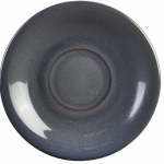 GENWARE TERRA STONEWARE RUSTIC BLUE SAUCER 5.9"