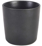 GENWARE FORGE STONEWARE BLACK CHIP CUP 10.5OZ