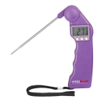 HYGIPLAS EASYTEMP COLOUR CODED PURPLE THERMOMETER