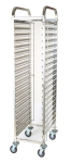 VOGUE GASTRO RACKING TROLLEY 20 LEVELS 1700X380X557MM U376